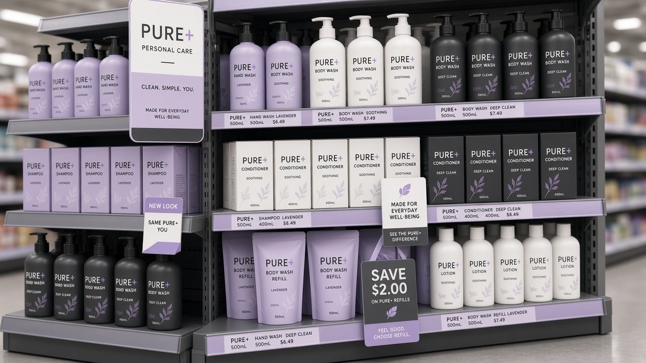 Temporary stock - shelf display
